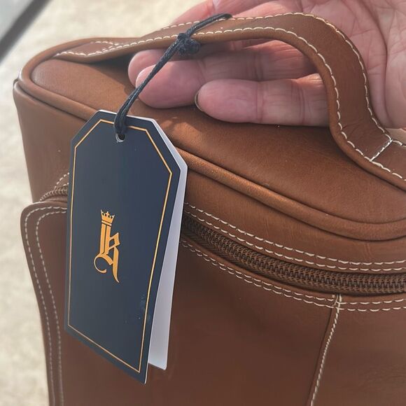 LINKS AND KINGS Leather Travel Caddy NWT - Picture 9 of 10